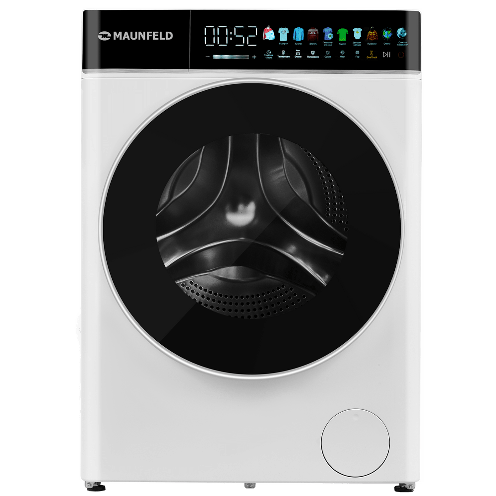 Стиральная машина c инвертором и сушкой MAUNFELD MFWD1295WH05 RU